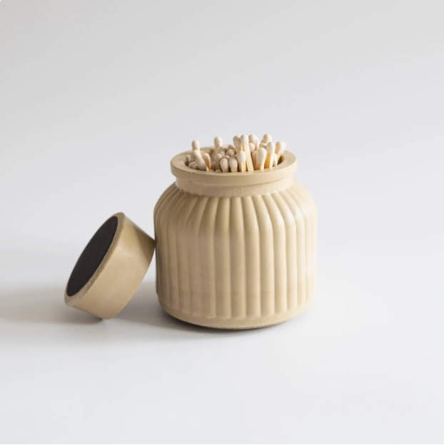 Apothecary Concrete Match Holder