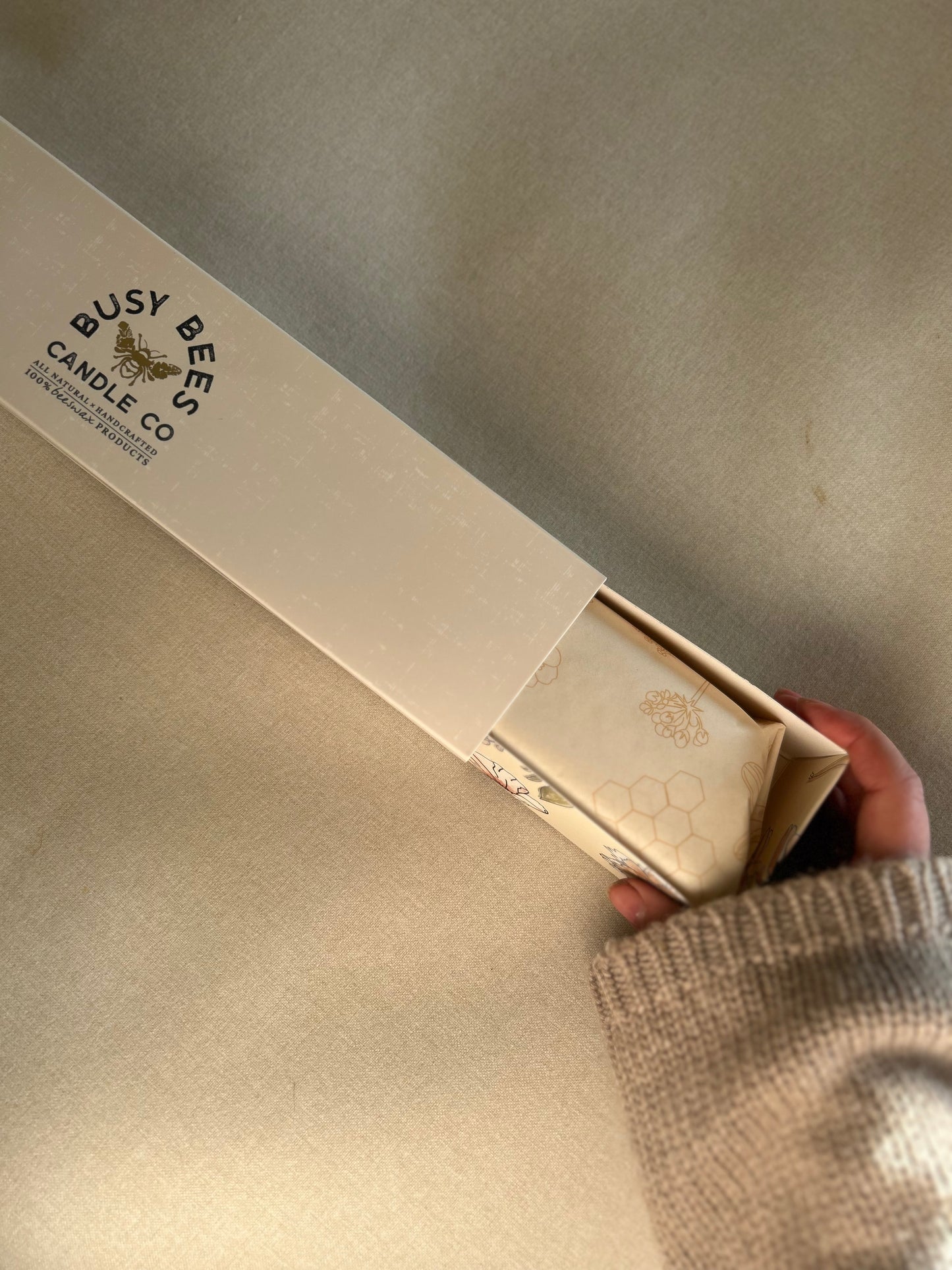 Hand Dipped 12" Taper Candles