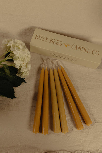 Beeswax Candles Gift Basket