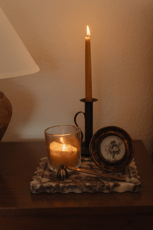 The Tall Candlestick Holder
