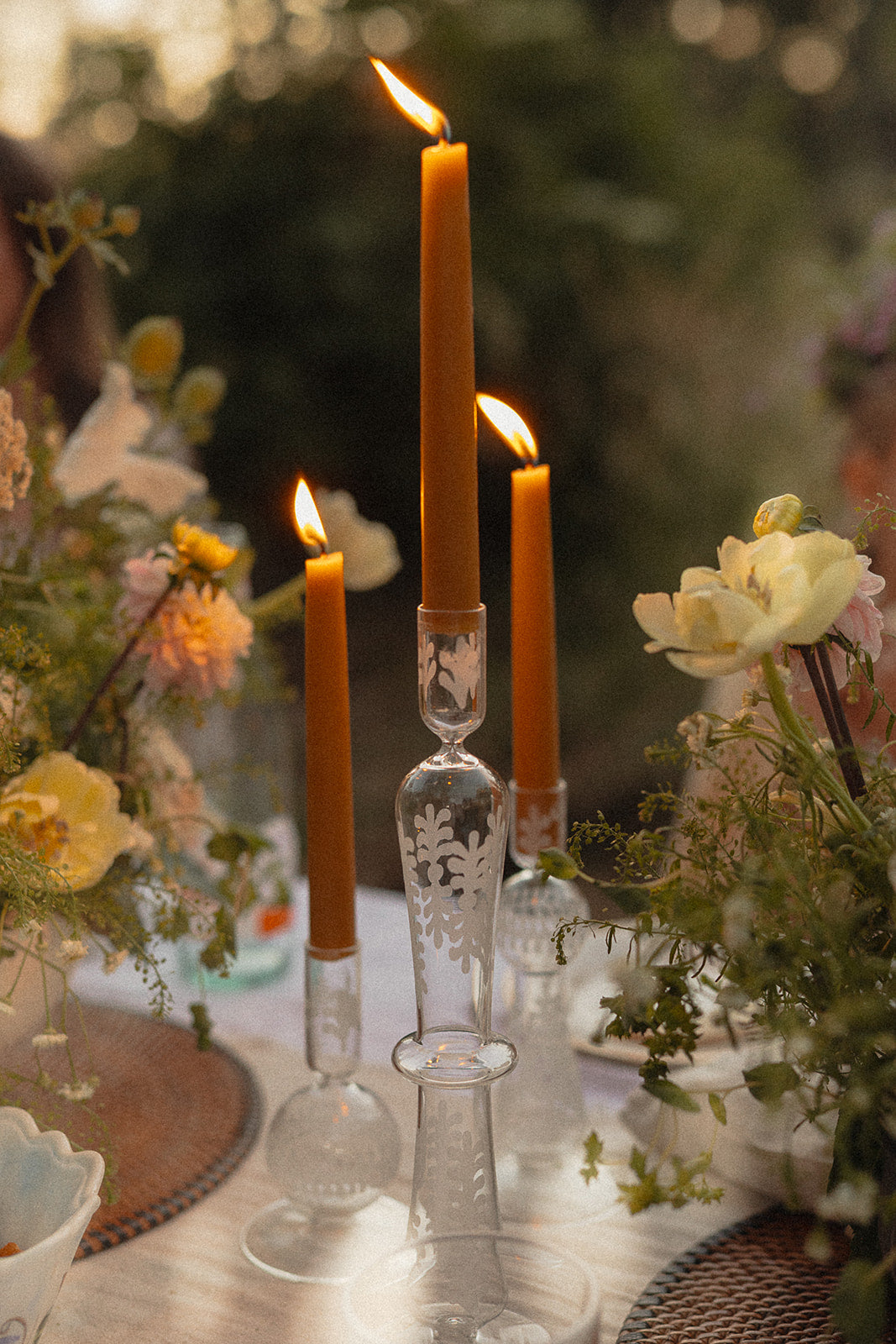 Hand Dipped 12" Taper Candles