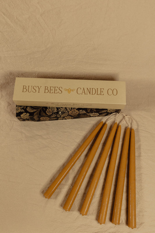 Hand Dipped 12" Tapers - 6 ct