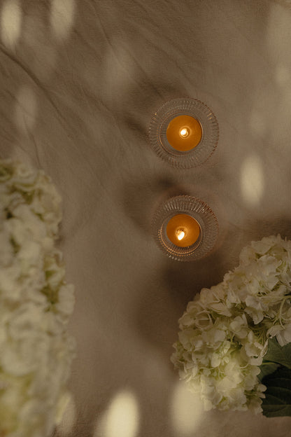 Glass Lantern - set of 2