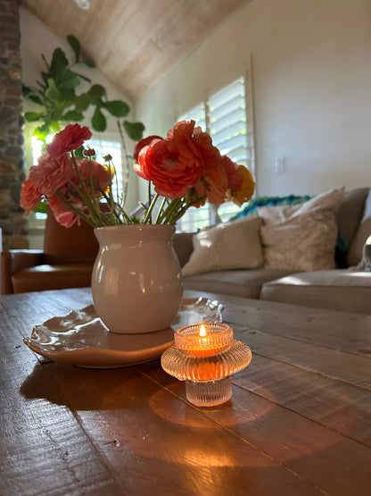 Glass Lantern - set of 2